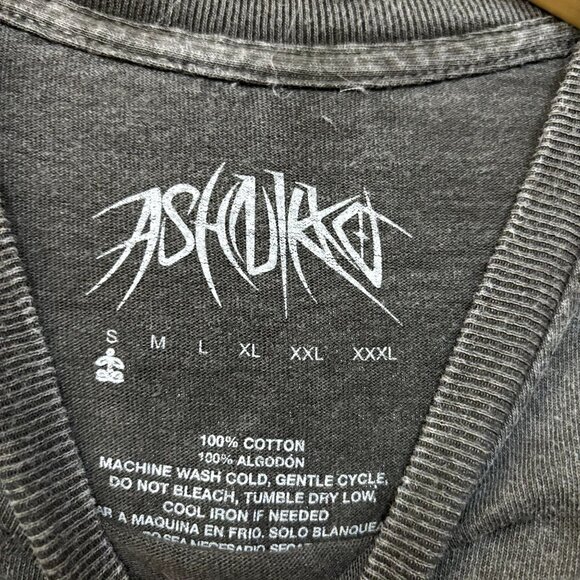 Ashnikko Weedkiller Tour Mecha Nu Metal Tee Small - Picture 4 of 4